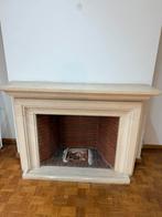 klassieke natuurstenen schouw, Ophalen, Gebruikt