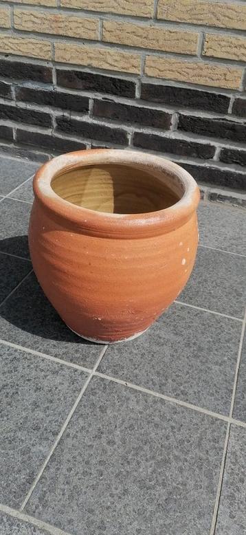 Hoge vintage cache pot/bloempot, Enlèvement, Comme neuf