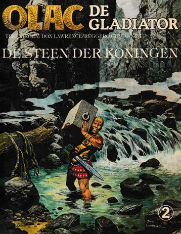 Strip : Olac de gladator nr. 2 - De steen der koningen. beschikbaar voor biedingen
