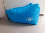 Seatzac junior blauw, Maison & Meubles, Sièges-poires, Enlèvement ou Envoi, Comme neuf, Bleu, Pouf