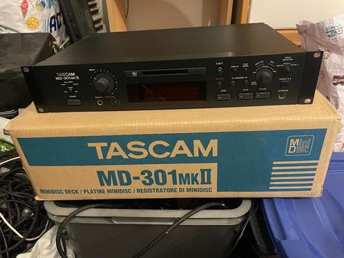 Tascam MD-301 MK2 Professional Minidisc Player Recorder, Audio, Tv en Foto, Walkmans, Discmans en Minidiscspelers, Ophalen of Verzenden