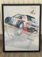 Motorsport print Peugeot 205, Ophalen