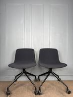 5 gestoffeerde HAY About A Chair AAC15 design stoelen, Huis en Inrichting, Ophalen of Verzenden, Zo goed als nieuw, Stof, Grijs