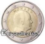 MONACO PIECE DE 2 EUR ALBERT II 2009 -2021, Timbres & Monnaies, Monnaies | Europe | Monnaies euro, Enlèvement, Monaco, 2 euros
