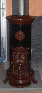 Poêle au bois / charbon Godin, Maison & Meubles, Poêles, Enlèvement ou Envoi, Utilisé, Bois