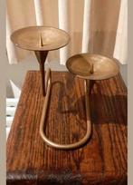 Retro koperen kaarshouder, Ophalen of Verzenden, Zo goed als nieuw