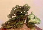 SUPER MAGNIFICENT 2  RAREST SOLENDIG SCULPTURES IN JADE, Enlèvement