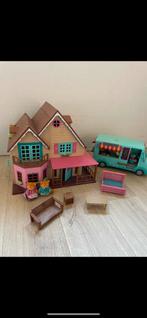 Little Woodzeez huis en foodtruck, Kinderen en Baby's, Speelgoed | Poppenhuizen, Zo goed als nieuw, Ophalen