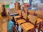 schoolmeubilair kleuter- en lagere school, Ophalen, Gebruikt