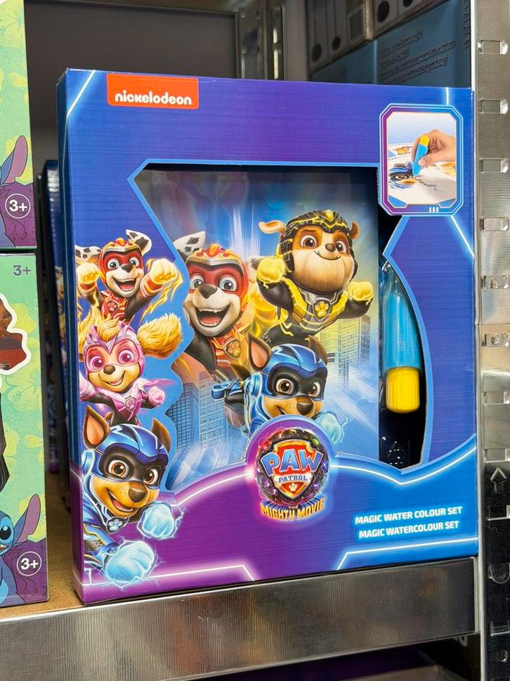 PAW Patrol - Magische Water Kleurset inkleuren sjablonen 3+, Verzamelen, Film en Tv, Nieuw, Tv, Overige typen, Ophalen of Verzenden