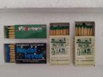 Vintage 4x gevulde luciferdoosjes - Mooie staat, Verzamelen, Ophalen of Verzenden, Gebruikt, Luciferdoosjes of -merken