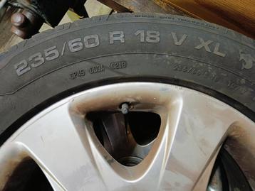 Volvo xc90 Velgen met zomerbanden 5x108 235/60 R18 beschikbaar voor biedingen