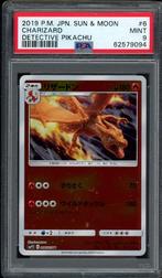 Charizard PSA 9 - 45467 - Japanese Detective Pikachu 2019, Losse kaart, Zo goed als nieuw, Verzenden