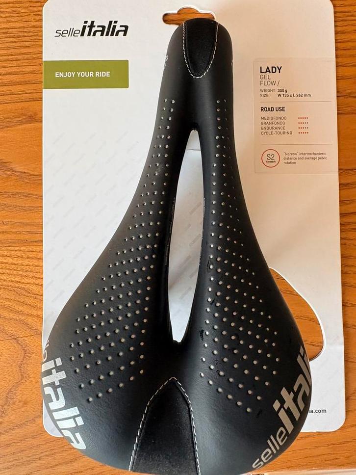Selle Italia Lady Gel Flow fietszadel, Fietsen en Brommers, Fietsonderdelen, Nieuw, Algemeen, Zadel, Ophalen of Verzenden