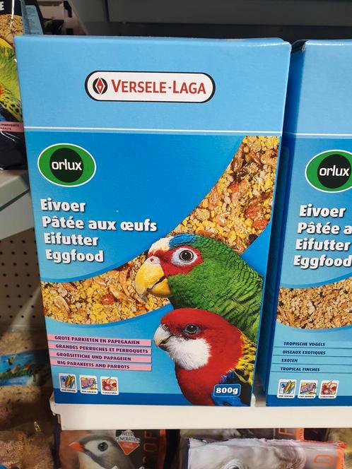 Orlux Droog Eivoer Grote Parkieten en papegaaien 800 gram, Dieren en Toebehoren, Vogels | Toebehoren, Nieuw, Ophalen