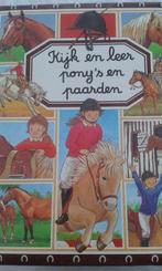Kijk en leer over pony's en paarden, Boeken, Kinderboeken | Jeugd | onder 10 jaar, Ophalen of Verzenden, Zo goed als nieuw