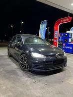 Golf 7 GTD panoramadak, Active Sound 176000 km, Auto's, 4 cilinders, Zwart, Leder, 5 deurs