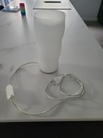 Nachtlamp, Huis en Inrichting, Lampen | Tafellampen, Ophalen, Zo goed als nieuw, Glas, Minder dan 50 cm