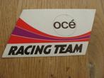 Sticker Océ Racing Team 12 x 6,5 cm, Ophalen of Verzenden, Nieuw, Sport