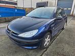 Peugeot 206 1.1i benzine 10/1999 221.500km SPOTPRIJS, Voorwielaandrijving, Stof, Blauw, Grijs