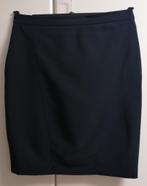 Donkerblauwe gevoerde smalle rok met split, 40, Vêtements | Femmes, Jupes, Comme neuf, Enlèvement ou Envoi