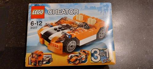 Lego Creator 3 in 1 : Oranje auto (31017), Kinderen en Baby's, Speelgoed | Duplo en Lego, Zo goed als nieuw, Lego, Complete set