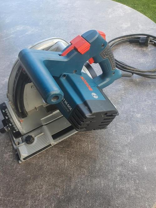 bosch professional gkt 55 gce invalzaag, Doe-het-zelf en Bouw, Gereedschap | Zaagmachines, Gebruikt, Invalzaag, 1200 watt of meer