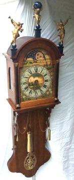 horloge de queue dans un boîtier en chêne, état soigné, Antiquités & Art, Antiquités | Horloges, Enlèvement ou Envoi