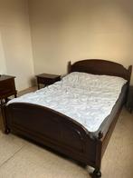 Bed (2 pers.), 2 nachtkasten, kleerkast en commode, Huis en Inrichting, Slaapkamer | Complete slaapkamers, Ophalen, Zo goed als nieuw