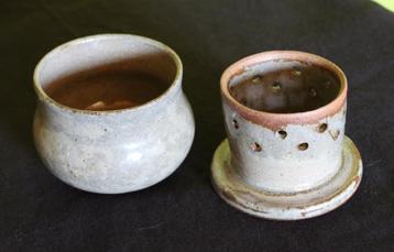 Beurrier en terre cuite, Enlèvement ou Envoi, Poterie rustique, Poterie, Comme neuf
