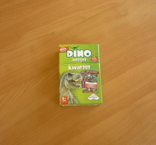 Dino weetjes kwartet Kaartspel van Identity Games, Hobby en Vrije tijd, Gezelschapsspellen | Kaartspellen, Ophalen of Verzenden