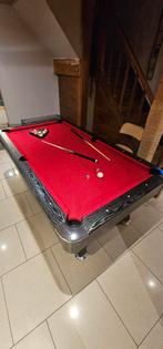 Biljart met 6 holes, Ophalen