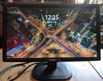 Philips 21,5" computerscherm en accessoires beschikbaar voor biedingen