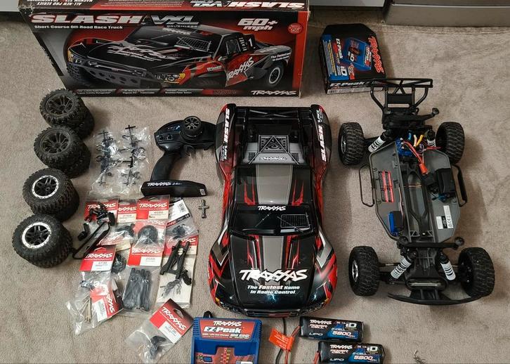 Traxxas slash 2wd vxl magnum, Hobby en Vrije tijd, Modelbouw | Radiografisch | Auto's, Zo goed als nieuw, Ophalen of Verzenden
