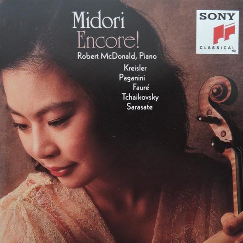 Midori - Encore! - SONY - 1992 - DDD, CD & DVD, CD | Classique, Comme neuf, Musique de chambre, Enlèvement ou Envoi