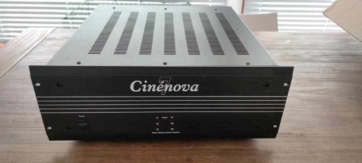 High-end versterker Earthquake Sound Cinénova 7, Audio, Tv en Foto, Versterkers en Ontvangers, Zo goed als nieuw, 7.1, 120 watt of meer