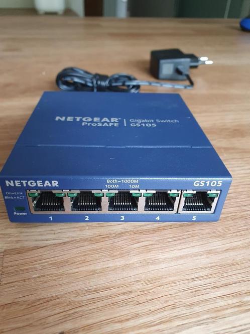 Netgear Prosafe gigabit switch, Computers en Software, Netwerk switches, Nieuw, Ophalen