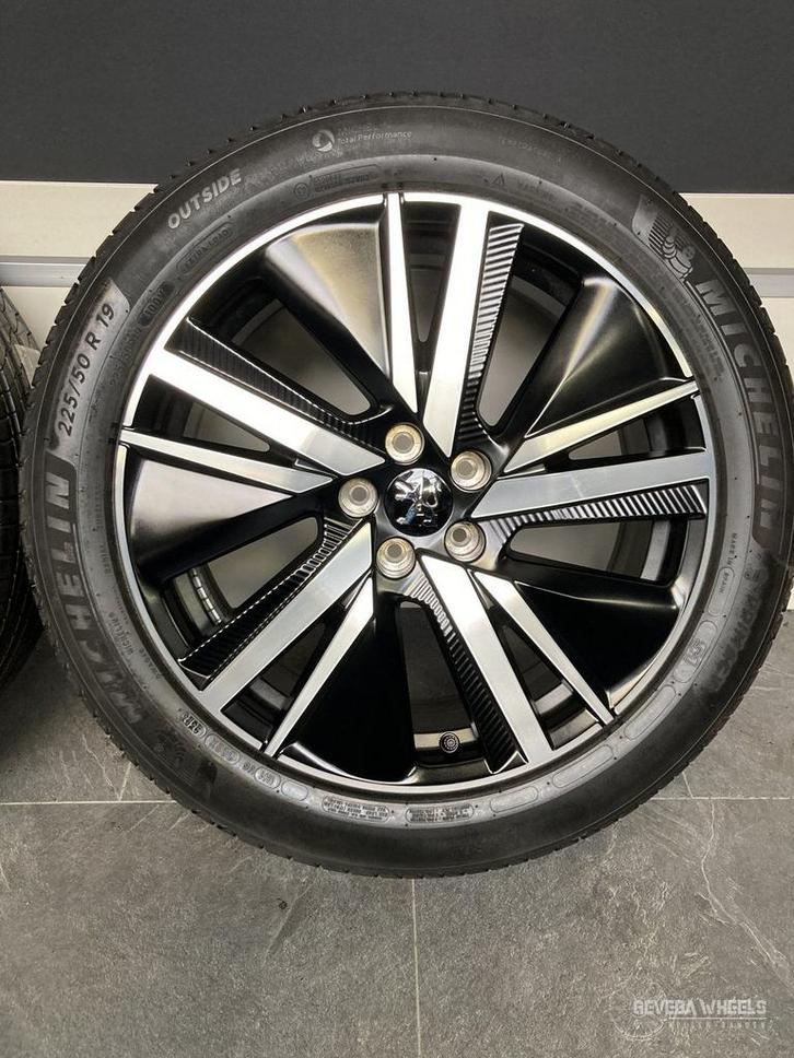 19” originele Peugeot 3008 / 5008 velgen + banden DEMO 5x108, Auto-onderdelen, Banden en Velgen, Banden en Velgen, Zomerbanden