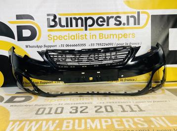BUMPER Peugeot 308  Normaal 2012-2016 VOORBUMPER 2-J3-7883z