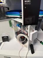Nuki deurtoegangssysteem 12V incl keypad + bridge, Ophalen, Zo goed als nieuw