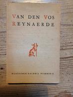 Van den vos Reynaerde - Klassieke Galerij Nr 8, Enlèvement ou Envoi, Utilisé