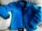 Blouson bleu "Petrol" capuche dans le col taille S, Vêtements | Hommes, Vestes | Hiver, Enlèvement, Porté, Taille 46 (S) ou plus petite