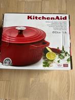 KitchenAid casserole 23 cm 3,8l, Huis en Inrichting, Keramische plaat, Nieuw, Overige typen, Ophalen