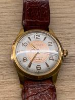 Etna Watch Co, Incabloc 17 Rubies, geguilloché, verguld, Goud, Goud