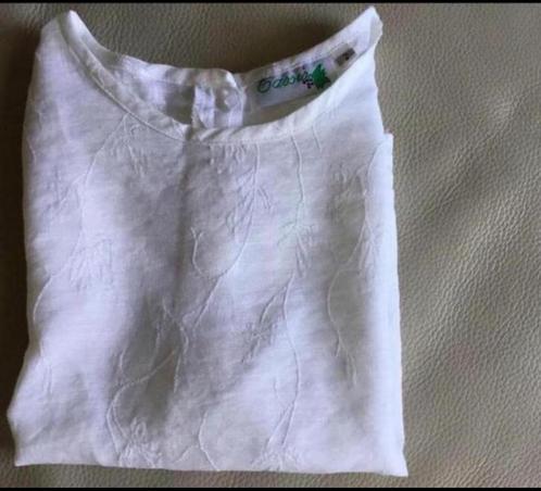 Wit kort top bloes van het merk : Casis., Vêtements | Femmes, Blouses & Tuniques, Comme neuf, Taille 36 (S), Blanc, Enlèvement ou Envoi