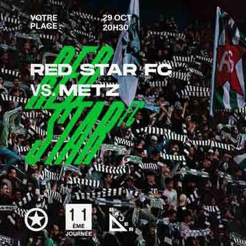 RED STAR - FC METZ / 4 Places