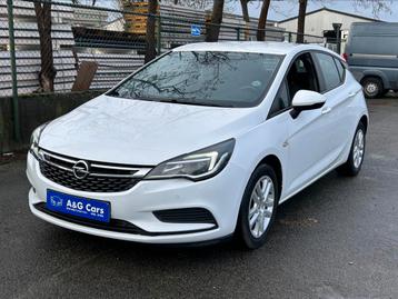Opel Astra 1.0 benzine 2018 77kw euro 6, Voorwielaandrijving, Stof, Euro 6, Wit