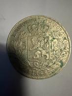 5 frank 1865, Postzegels en Munten, Zilver, Ophalen of Verzenden, Losse munt, Zilver