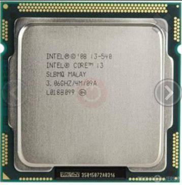 CPU Intel I3-540 3,06 Ghz 4MB smart cache 73watt FCLGA1156, Enlèvement ou Envoi, 3 à 4 Ghz, Utilisé, LGA 1156