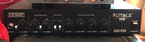 Fender Rumble 150 Head basversterker, Muziek en Instrumenten, Versterkers | Bas en Gitaar, Gebruikt, Basgitaar, 100 watt of meer